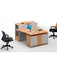 办公桌职员卡座电脑桌 3/6人位组合办公桌 屏风办公桌 产地货源