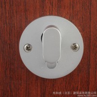 美国多灵 欧式简约室内门锁房门锁 太空铝雅白分体卧室门锁 拉里